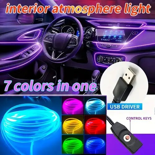 Striscia interni auto led - striscia,