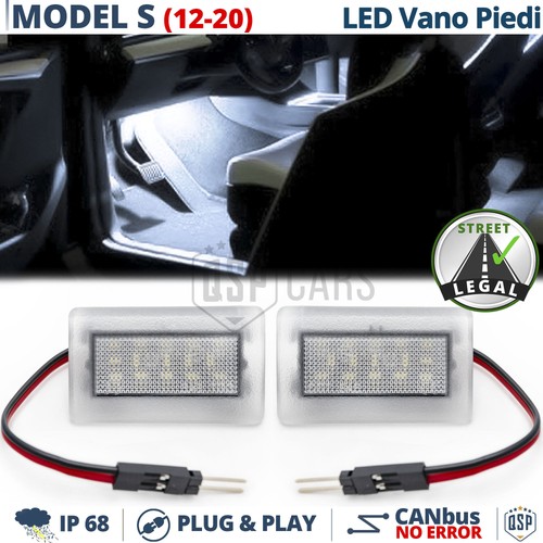 Luci led vano piedi - led,