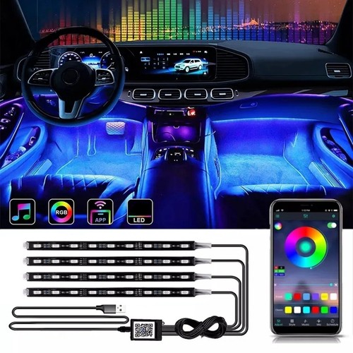 Striscia interni auto led - interni,