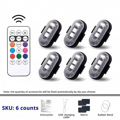 Kit luci led poggiapiedi auto - luci,
