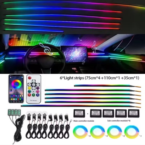 Kit led rgb auto - 18/22, 1