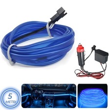 Striscia LED Interni Auto Blu