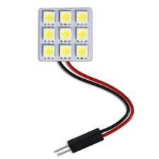Luci pannello 9 LED smd per