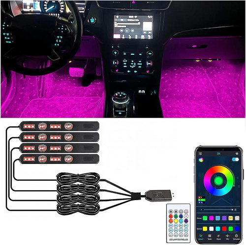 Led auto interni luci ambiente - led,